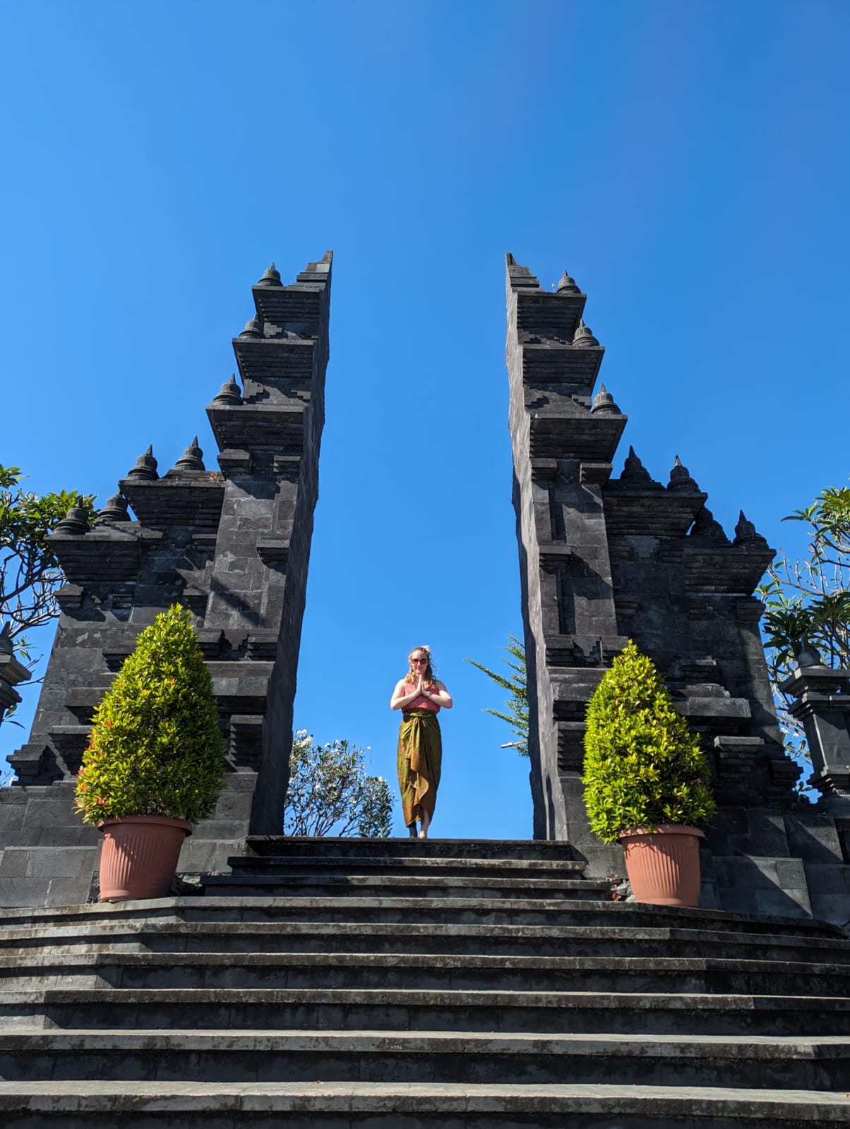 Charlotte à Bali